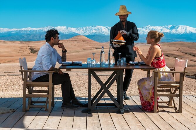 Marrakesh: Sunset Dinner in Agafay Desert with Show & Transfers - Getting to the camp: transfers, meeting point, and how the evening flows