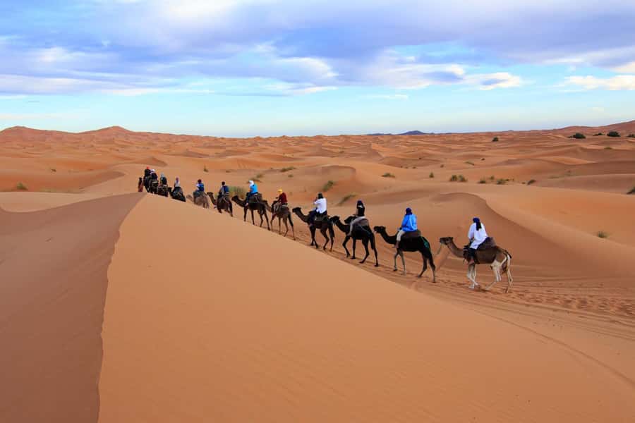 Merzouga: 1-Night in Desert Camp With Dinner & camel ride - Getting There: Meeting Point, 4x4 Transfer, and Parking Your Car