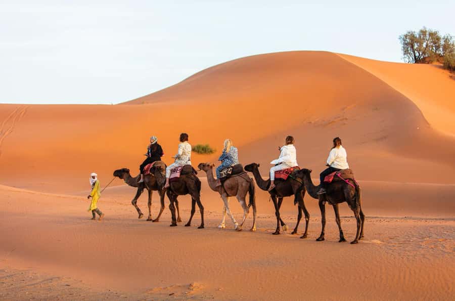 Merzouga: 1-Night in Desert Camp With Dinner & camel ride - Waking Up for Sunrise: Breakfast, Quiet Dunes, and the Second Camel Ride