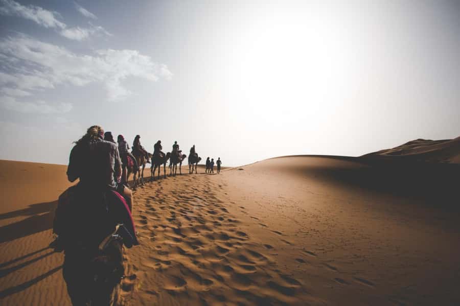 Merzouga Overnight Stay in a Berber Tent and Camel Ride - Sunset, Sand Activities, and the Camp Atmosphere