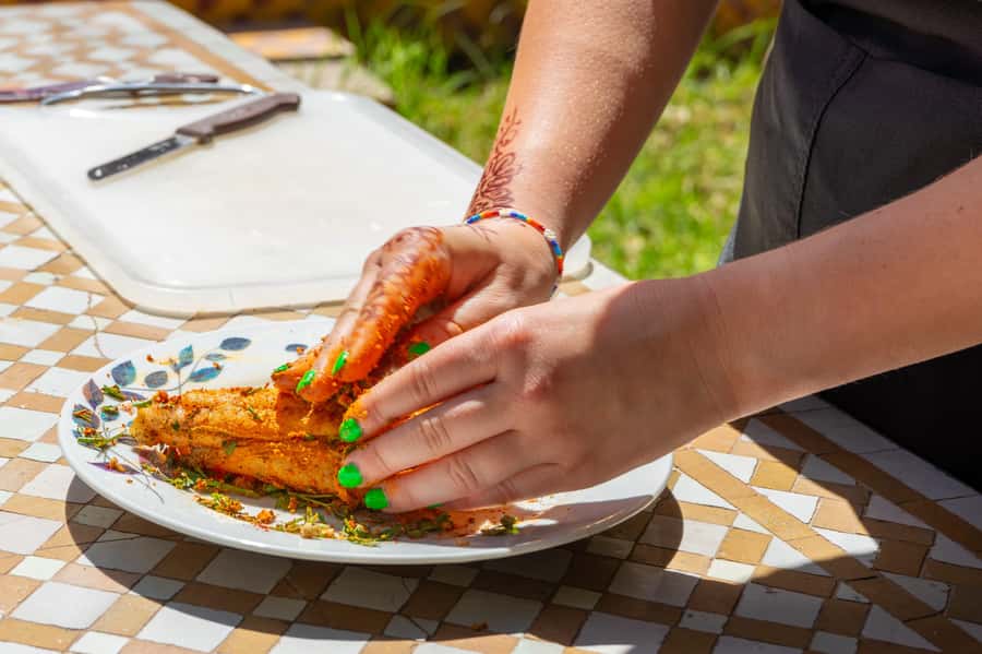 Moroccan Cooking Class: Farm-to-Table Tagine - Lunch at the Communal Table: Eat What You Cook