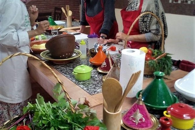 Organic Moroccan Cooking Class At Secret Berber Garden CT - Lunch and Beverages: Eating What You Made