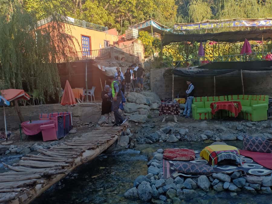 Ourika Valley ,Berber villages ,Atlas Mountains + Lunch - Ourika Valley stop: tea, a peek into village life, and brief shopping