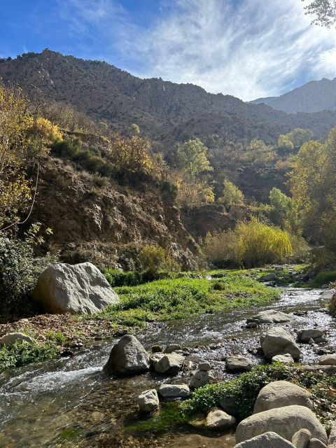Ourika Valley ,Berber villages ,Atlas Mountains + Lunch - Ourika River lunch zone: where the day turns scenic
