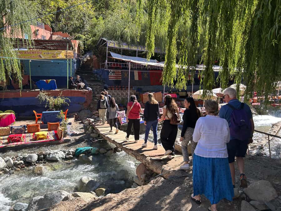 Ourika Valley Day Trip from Marrakech with Guide & Lunch - Lunch by the Ourika River: a calm reset after the climb
