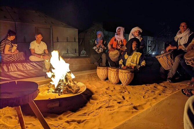 Overnight Camp Camel Trekking In Merzouga - Timing From Merzouga: 4pm Winter, 7pm Summer, and a Return Window
