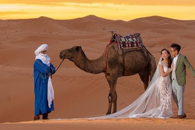 Overnight stay in desert camp & Camel trekking in the Sahara - Overnight Desert Camp: Comfort, Private Tent, and Real Star Time