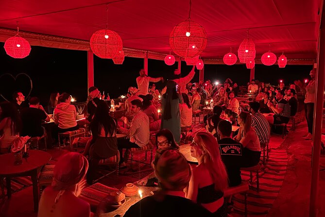 Overnight stay in the Agafay Desert, Deluxe Tent with Show and Swimming Pool - Haima arrival, tea welcome, and your sunset options