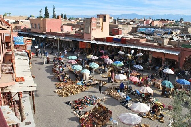 Private Marrakech excursion, camel ride or quad from Casablanca - Koutoubia Mosque and Bab Agnaou: Almohad architecture and skyline views