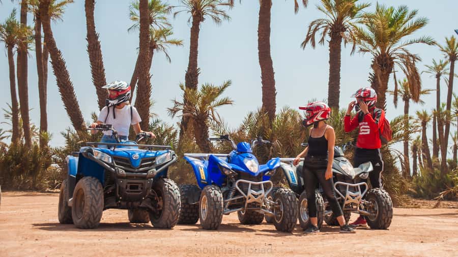 Quad Bike Activity in Marrakech Palmeraie - Pickup, Gear, and Setup: Helmets, Goggles, and Mud-Proof Planning