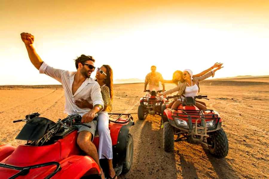 Quad biking in Agafay Desert with lunch & Camel Ride & pool - Agafay Desert, the practical version of “Sahara vibes”