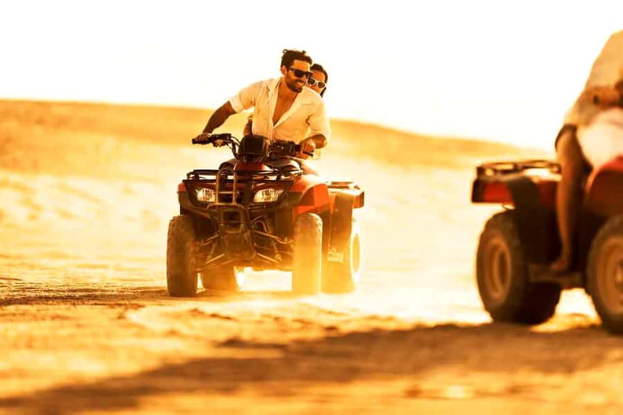 Quad biking in Agafay Desert with lunch & Camel Ride & pool - Marrakech pickup to Agafay camp: timing and safety you’ll feel