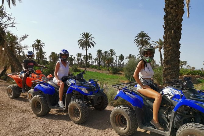Quad, camel and dinner with show in the desert of Agafay - Safety Reality Check, Helmets, Speed Control, and Equipment Condition