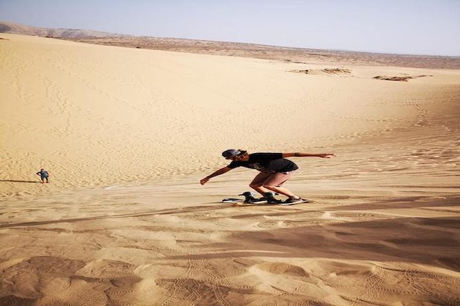 Sandboarding ( Sand Surfing ) in Agadir - Berber Community Moments and the Little Hospitality Details