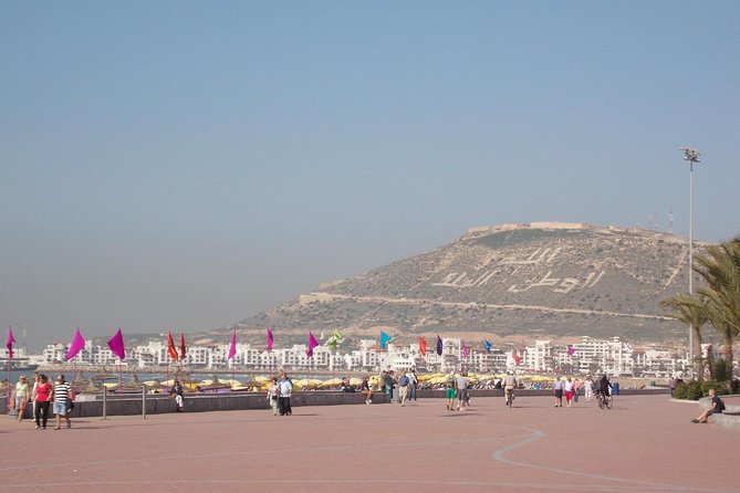 Seafront Promenade - Agadir Oufella Ruins: turning viewpoint into real context