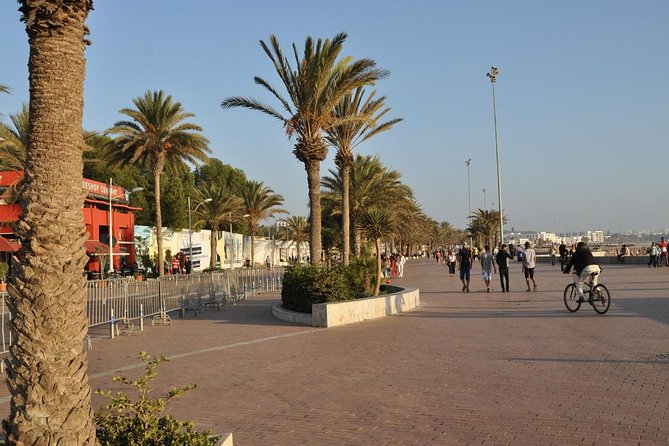 Seafront Promenade - Marina dAgadir: a smooth finish after the climbs and market noise
