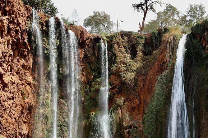 Small group Ouzoud Waterfall Guided Tour Boat Ride from Marrakech - Ouzoud Falls on foot: the guided circuit and best photo moments
