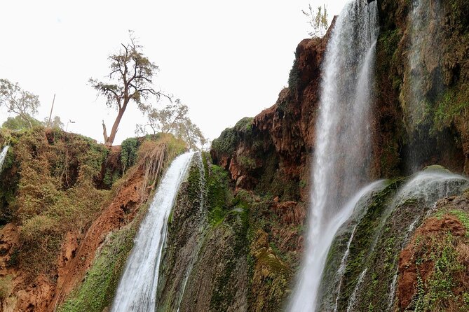 Small group Ouzoud Waterfall Guided Tour Boat Ride from Marrakech - The optional boat ride under the falls: what it adds