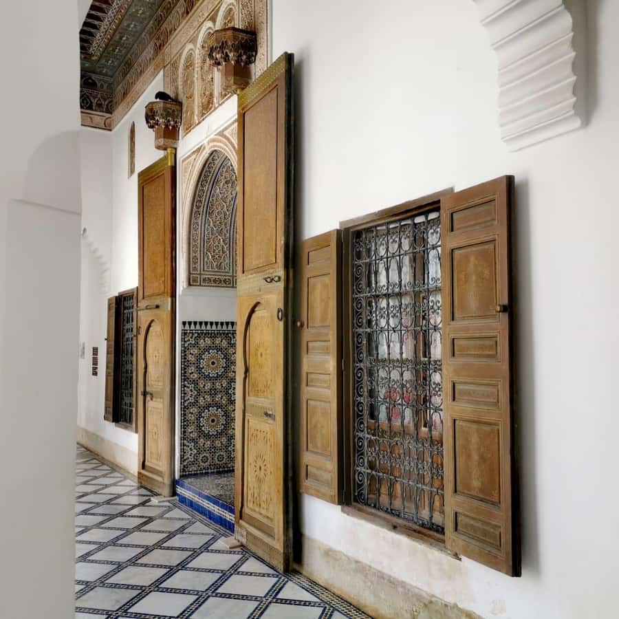 Sparkling Marrakech through the eyes of your local Guide - Bahia Palace photo stop and Ben Youssef Madrasa visit