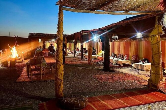 Sunset & Camel Ride & Dinner in Desert Agafay Marrakech - Vegetarian and vegan dining that is actually accommodated