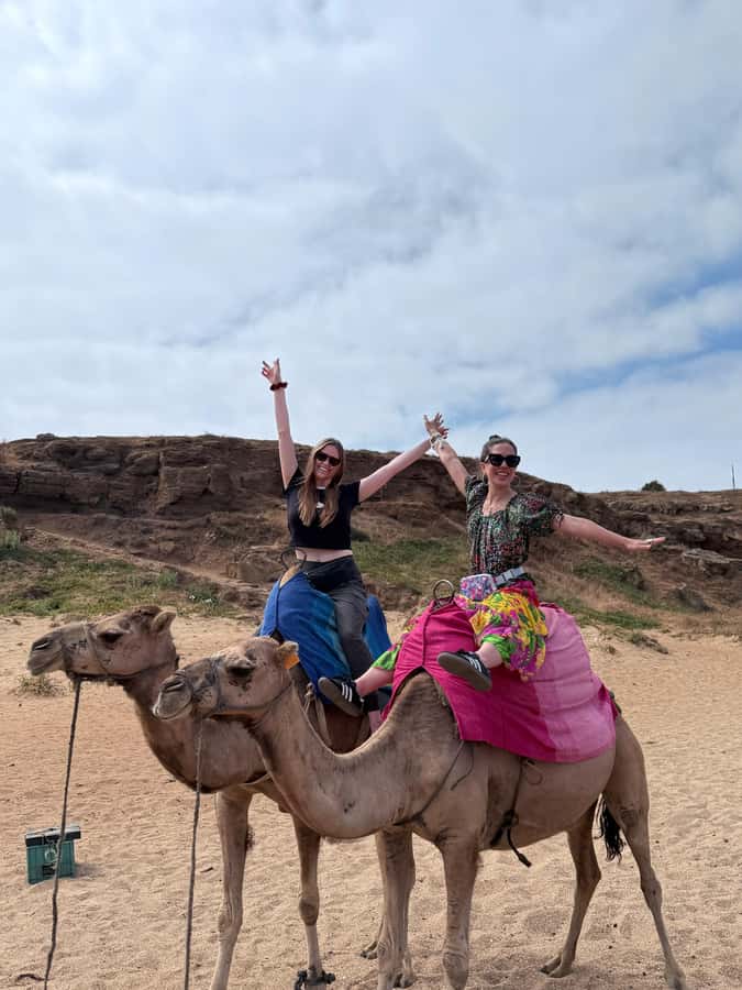 Tangier: Cap Spartel, Hercules Caves & Camel Riding - Achakkar Beach camel riding: Atlantic surf, gentle pace, great photos