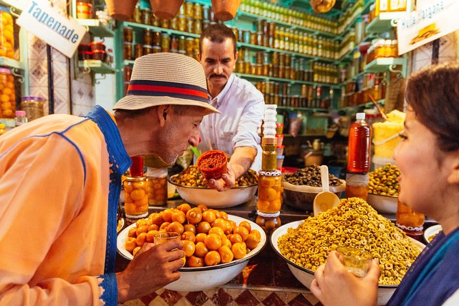 The 10 Tastings of Marrakech With Locals: Private Food Tour - Kaftan Styles, Salads, and a Rooftop View Near the Souks