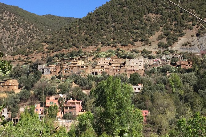The Atlas Mountains and 5 Valleys Day Trip from Marrakech with Berber Lunch - Ourika Valley and the Waterfalls Area: Views First, Shoes Second