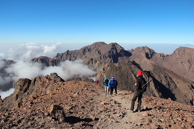 Toubkal trek - 2 days - Summit Day on Jebel Toukbal: Sunrise Views, Scree Slopes, and Altitude